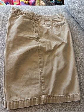 Tommy Bahama Tan Pencil Skirt